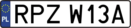 RPZW13A