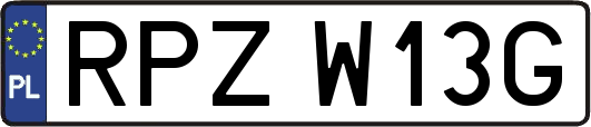 RPZW13G