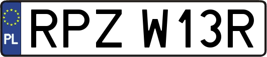 RPZW13R