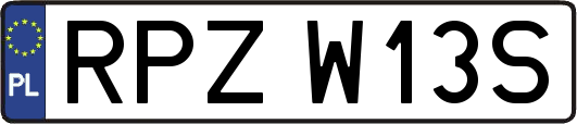 RPZW13S