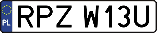 RPZW13U