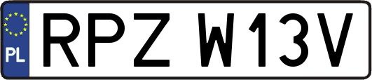 RPZW13V