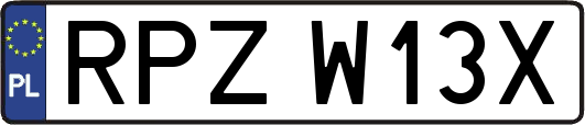 RPZW13X