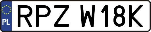 RPZW18K
