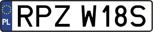 RPZW18S