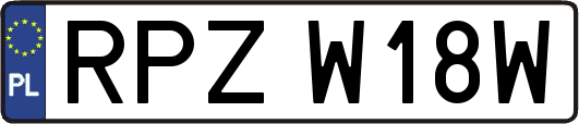 RPZW18W