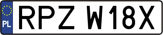 RPZW18X