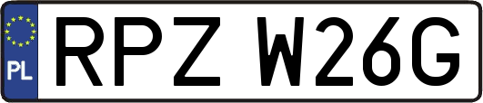 RPZW26G