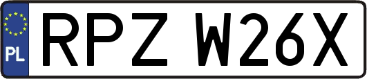 RPZW26X