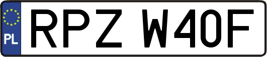 RPZW40F