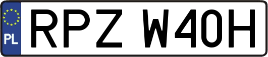 RPZW40H