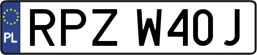 RPZW40J