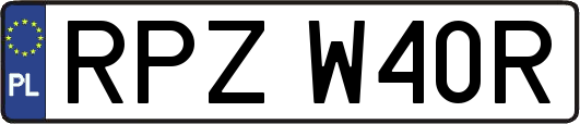 RPZW40R