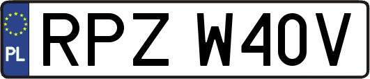 RPZW40V