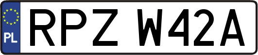 RPZW42A