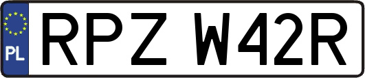 RPZW42R