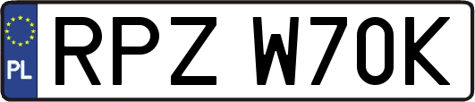 RPZW70K