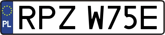 RPZW75E
