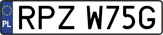 RPZW75G