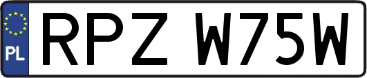 RPZW75W