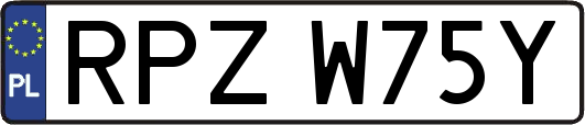RPZW75Y