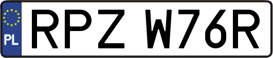 RPZW76R