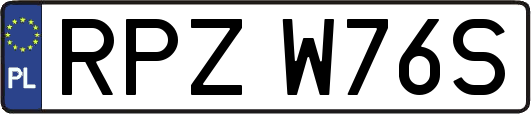 RPZW76S