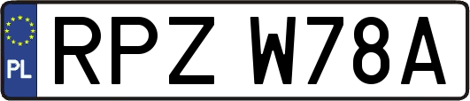 RPZW78A