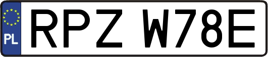 RPZW78E