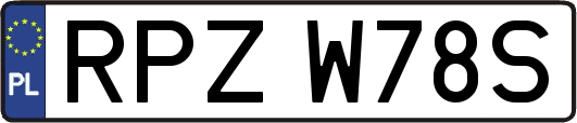 RPZW78S