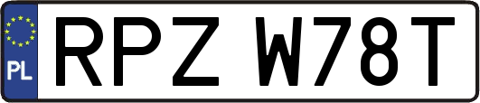 RPZW78T