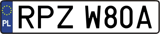 RPZW80A