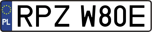 RPZW80E
