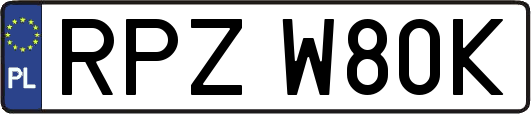 RPZW80K