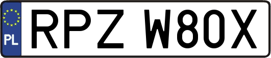 RPZW80X