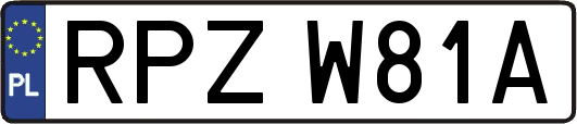 RPZW81A