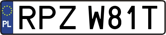 RPZW81T