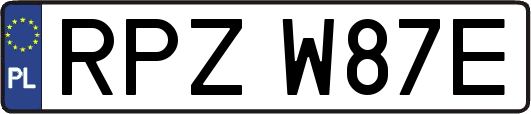 RPZW87E