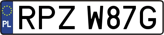 RPZW87G