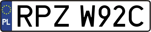 RPZW92C