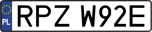 RPZW92E