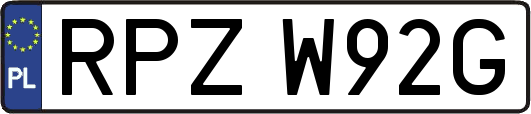 RPZW92G