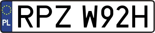 RPZW92H