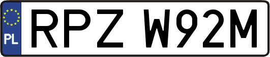 RPZW92M
