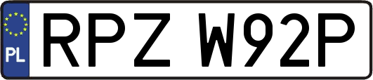 RPZW92P