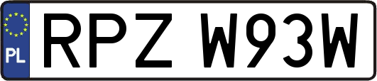 RPZW93W