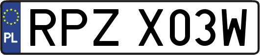 RPZX03W