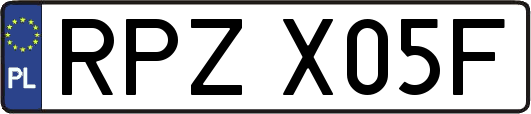 RPZX05F
