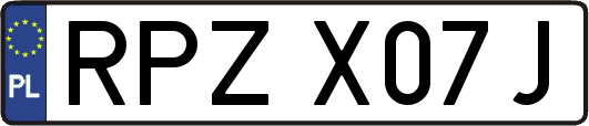 RPZX07J