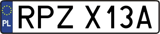 RPZX13A